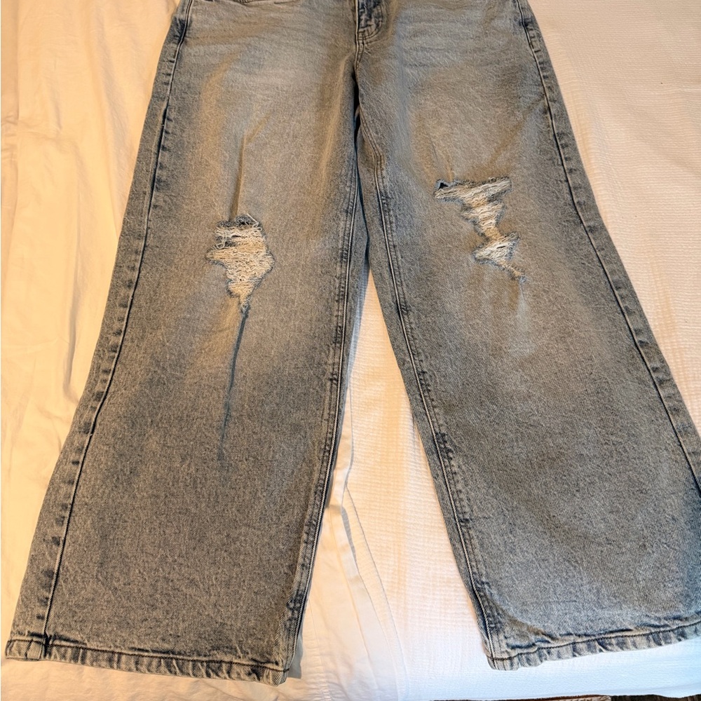 No Boundaries Distressed Denim Jeans, 30'' Inseam, Women’s